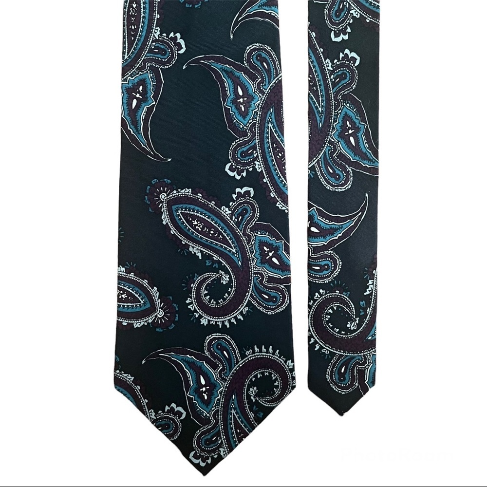 Givenchi paisley silk tie